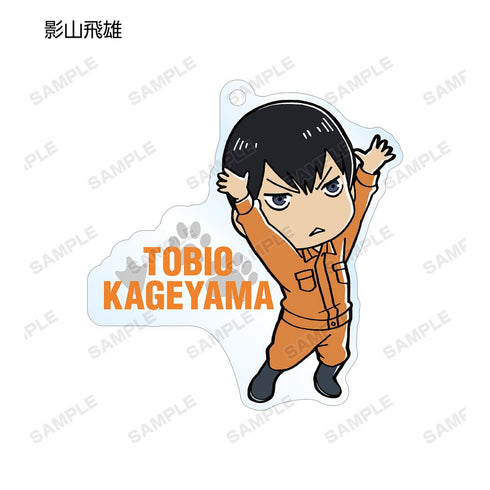 『ハイキュー!! TO THE TOP × 東武動物公園』ちびキャラ 飼育係ver. トレーディングアクリルキーホルダー(単位/BOX)【202501再販】